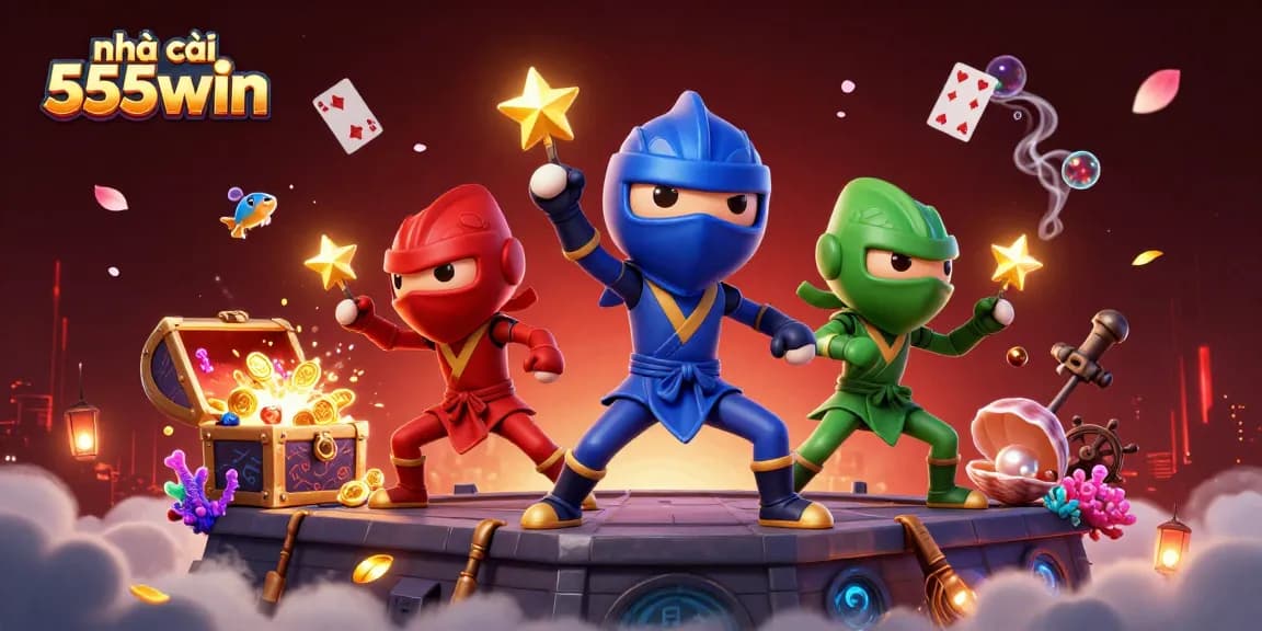Experience thrilling victories with nhà cái 555win's vibrant gaming atmosphere filled with dynamic action.