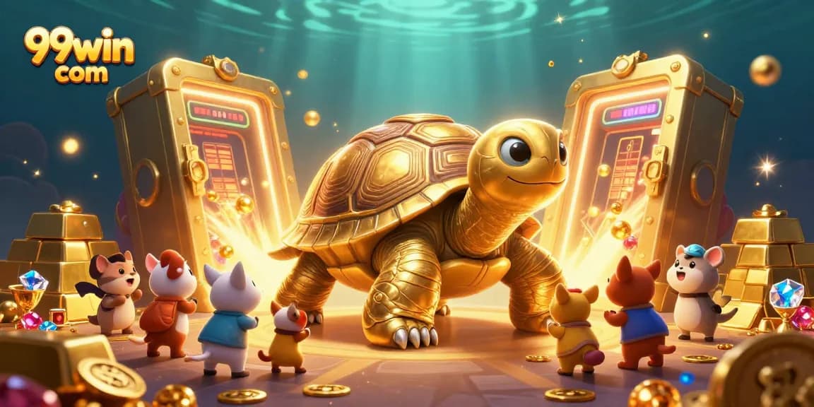 Engage with 99win com as cartoon characters enjoy a thrilling pinball experience in a vibrant casino