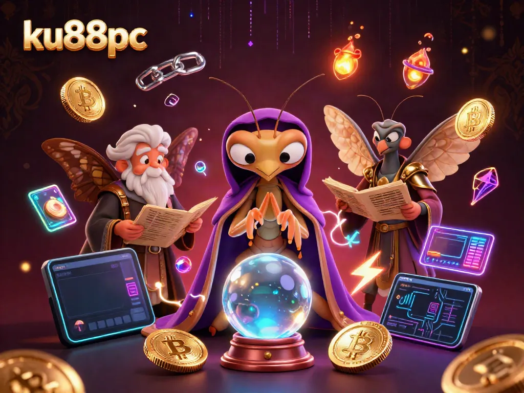 Engage in thrilling gaming at ku88pc, featuring mystical characters and crypto elements.