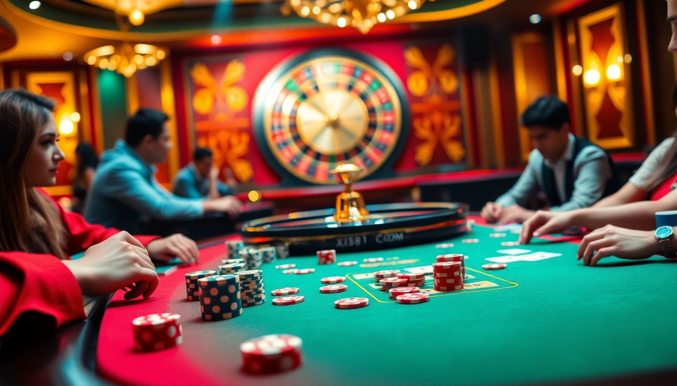 Engage with the excitement of gaming at XX88.COM with vibrant casino action capturing intense gameplay.