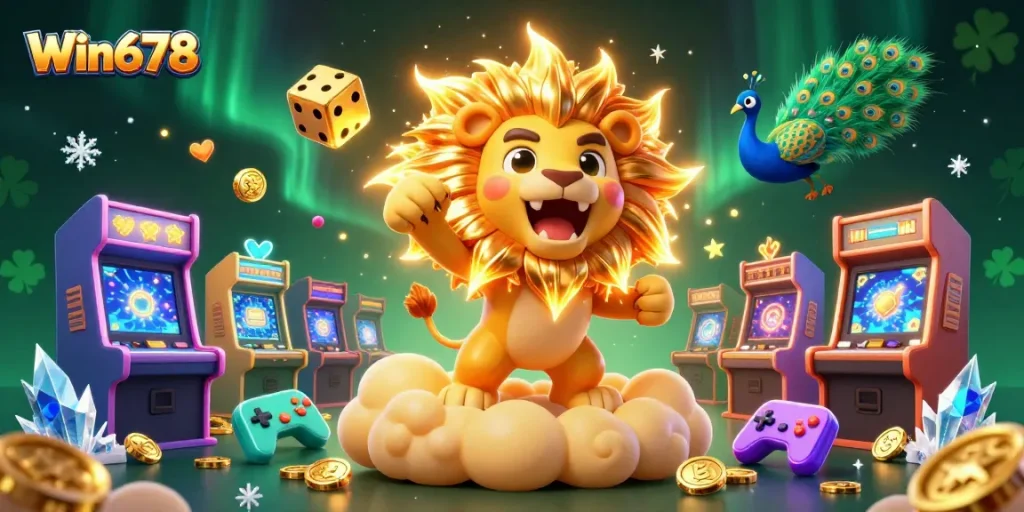 Win678 immerses players in a vibrant, dynamic casino world filled with thrilling games and majestic elements.